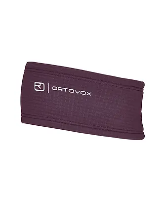 ORTOVOX | Stirnband Fleece Grid | beere